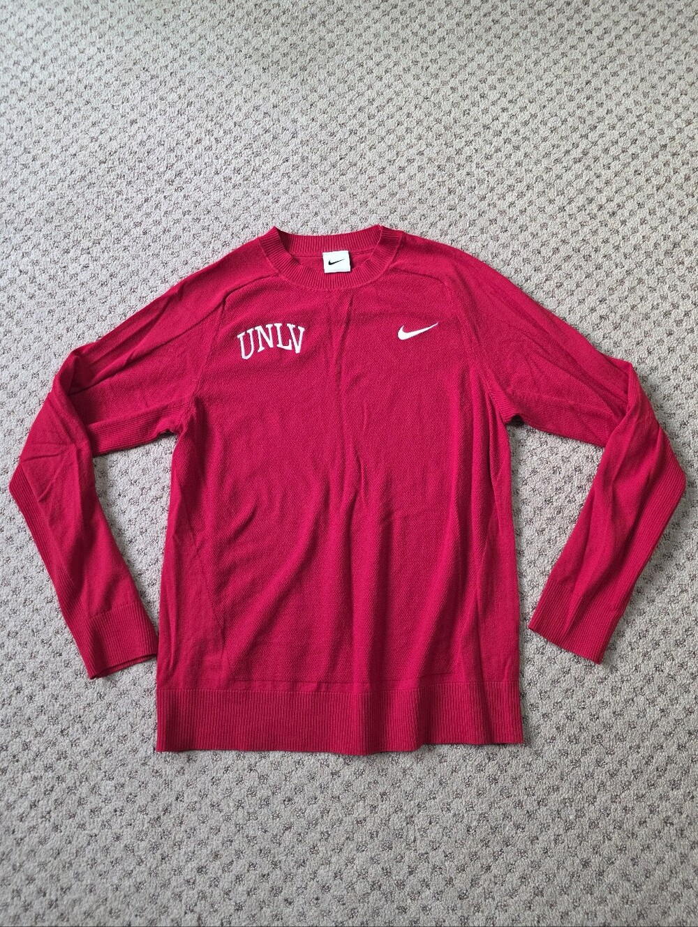 Nike UNLV Red Crewneck Sweater